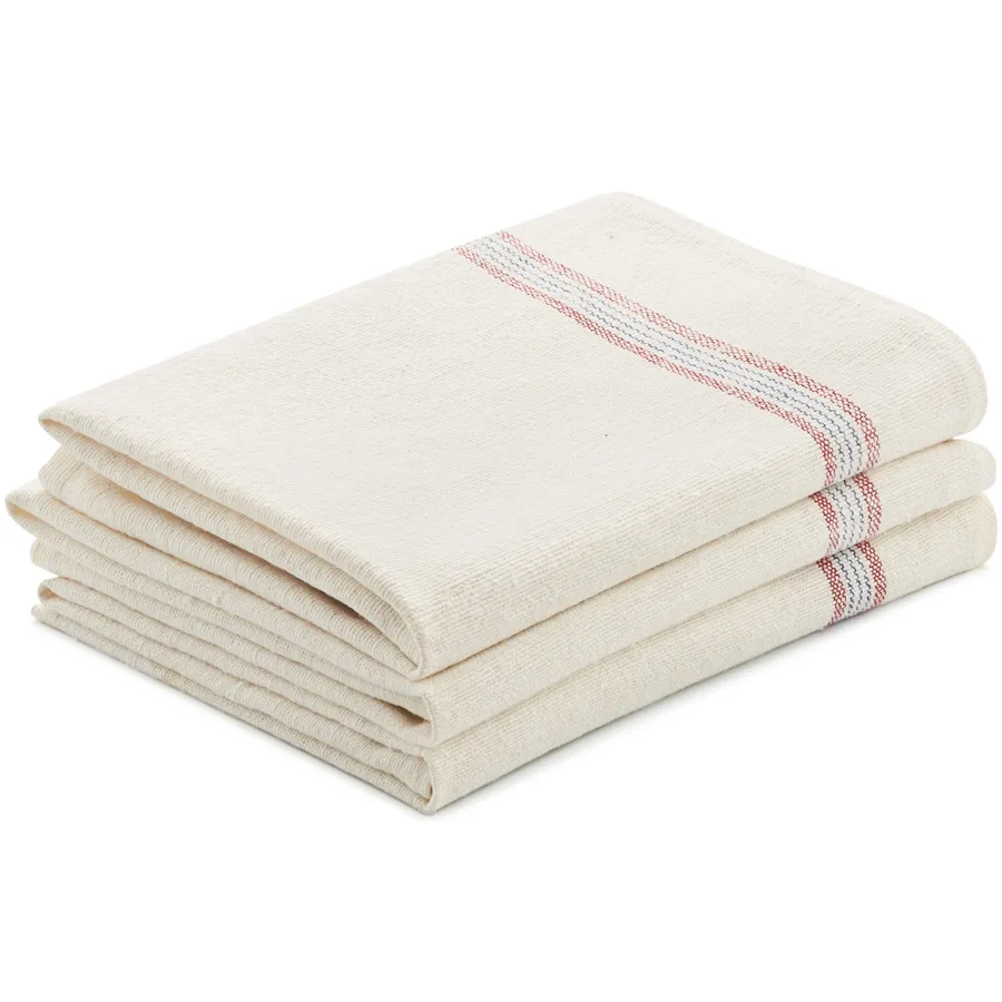 Bodenreinigungstücher, 3er-Pack JAKARTA in Beige aus Baumwolle mit Polyester – atmungsaktiv