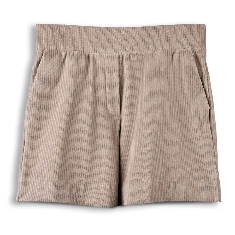 Damen Shorts UNILA in Beige aus Baumwolle – weich