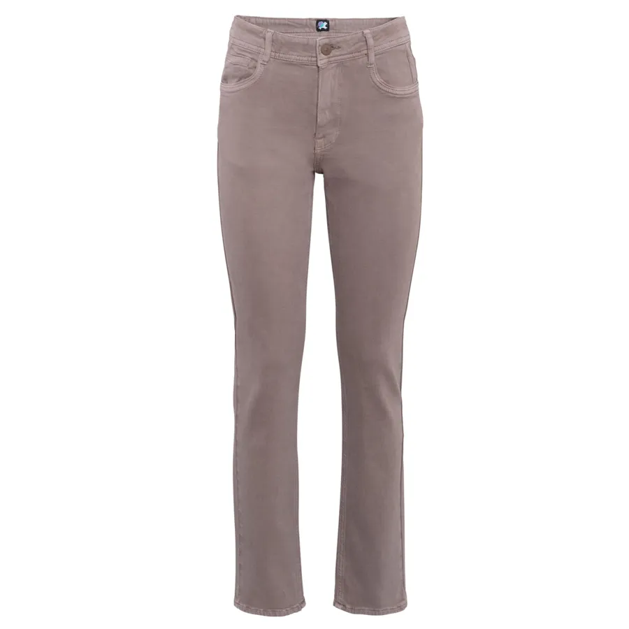 Damen Color Denim AVALYN in Lila aus Baumwolle mit Polyester und Elasthan – mit Stretch