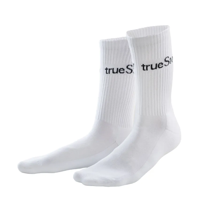 Damen Socken GAYE in Weiß aus Baumwolle mit Polyamid und Elasthan – atmungsaktiv