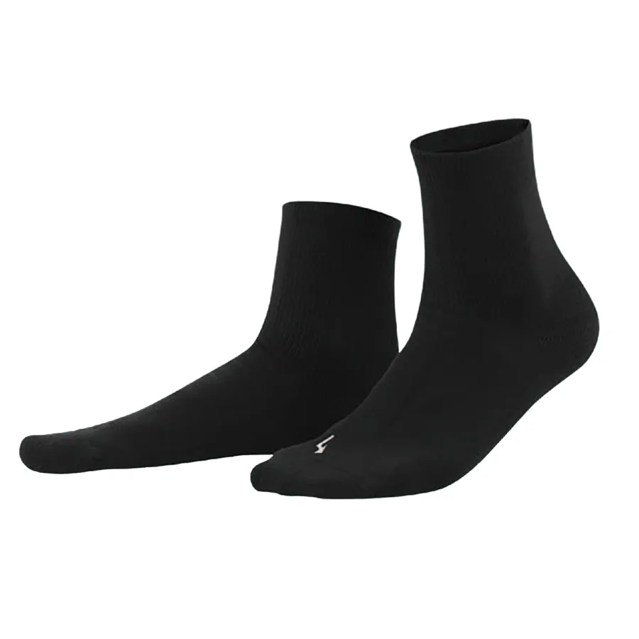 Unisex Sport-Socken SPIKES in Schwarz aus Baumwolle mit Polyamid und Elasthan – atmungsaktiv