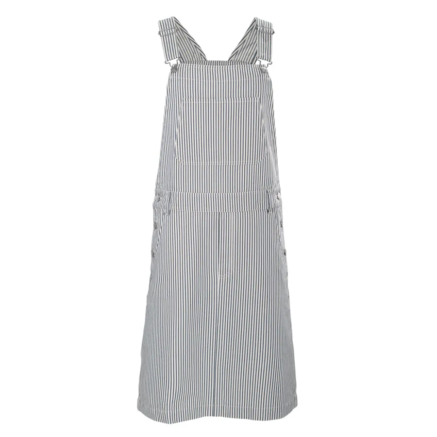 Damen Trägerkleid ADDISON in Gestreift aus Baumwolle