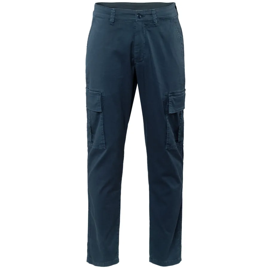 Herren Hose RICK in Blau aus Baumwolle mit Elasthan – weich