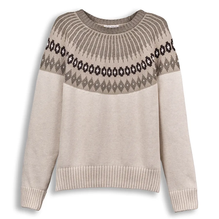 Damen Pullover BIRTA - LIVING CRAFTS