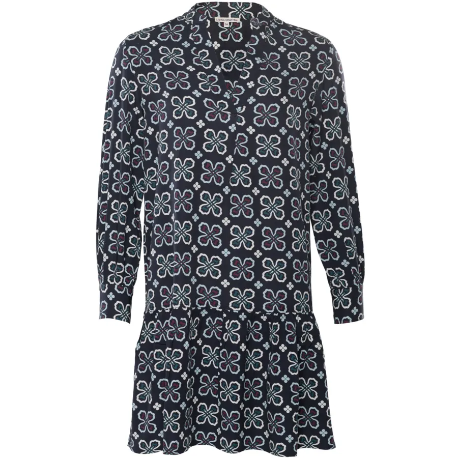Damen Kleid SOLENNE in Gemustert aus Viskose