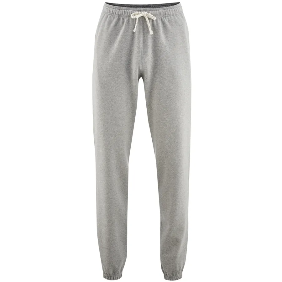 Herren Jogging-Hose CALVIN in Grau aus Baumwolle – warm