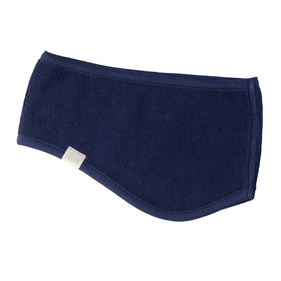 Stirnband SLIGO in Blau aus Baumwolle – warm