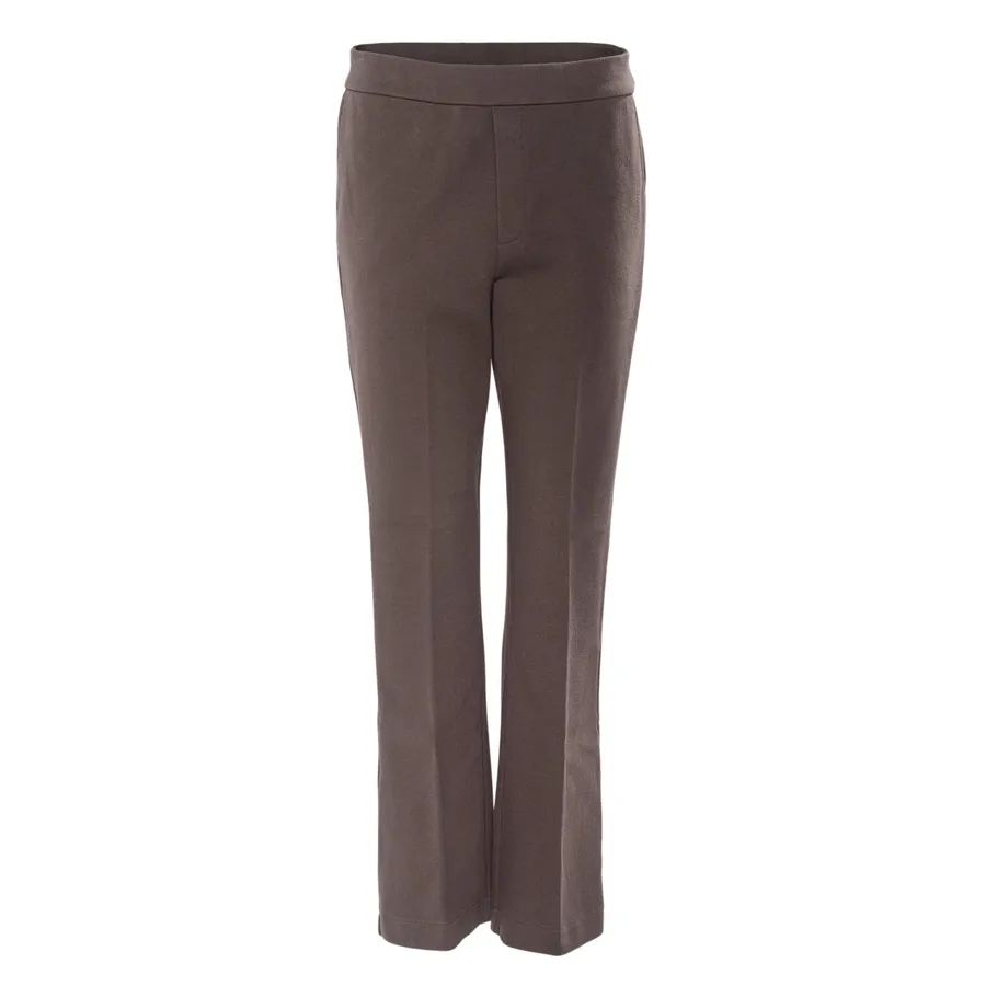 Damen Hose ALOU in Braun aus Baumwolle mit Elasthan – mit Stretch