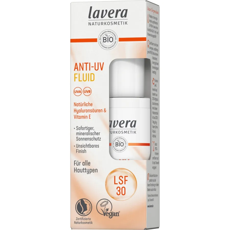 LAV. ANTI-UV FLUID LSF30 lavera in N/A – atmungsaktiv