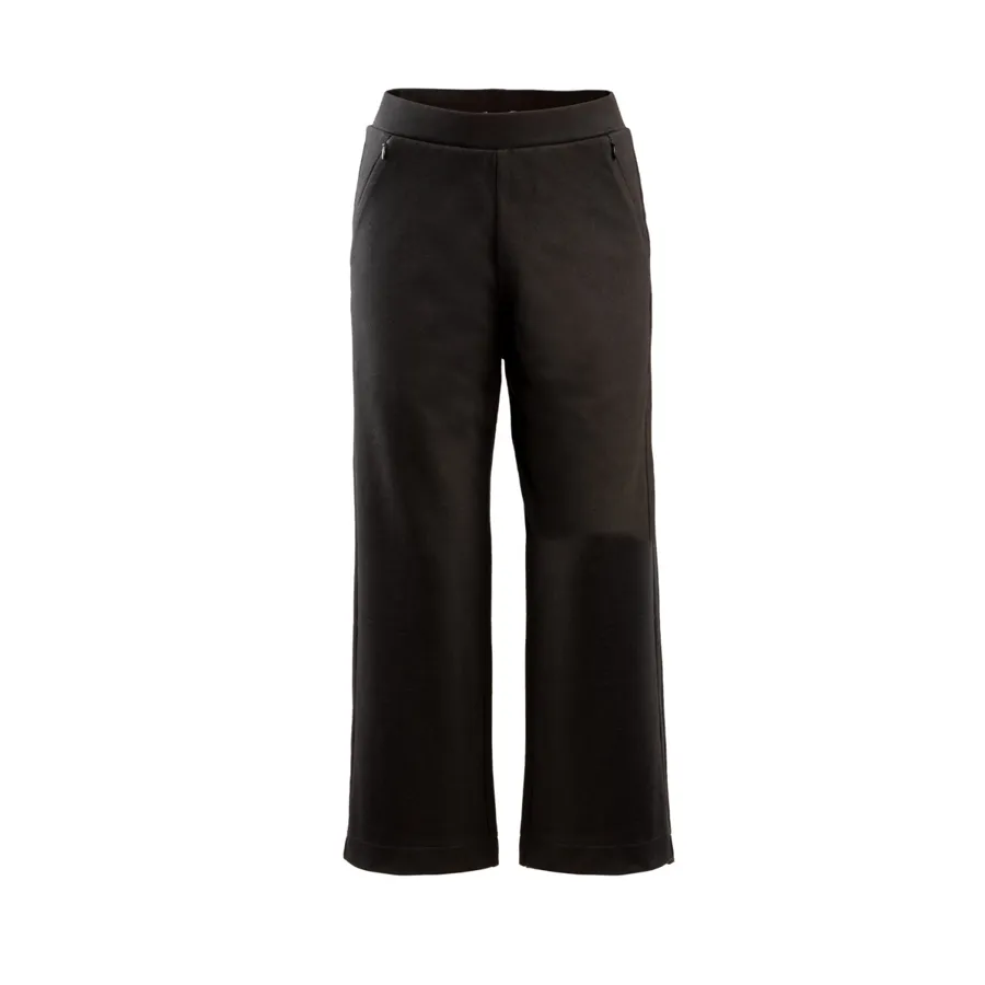 Damen Hose LINA in Schwarz aus Baumwolle mit Elasthan – mit Stretch