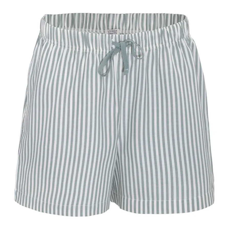 Damen Pyjama-Shorts TRICIA in Gestreift aus Baumwolle – mit Stretch