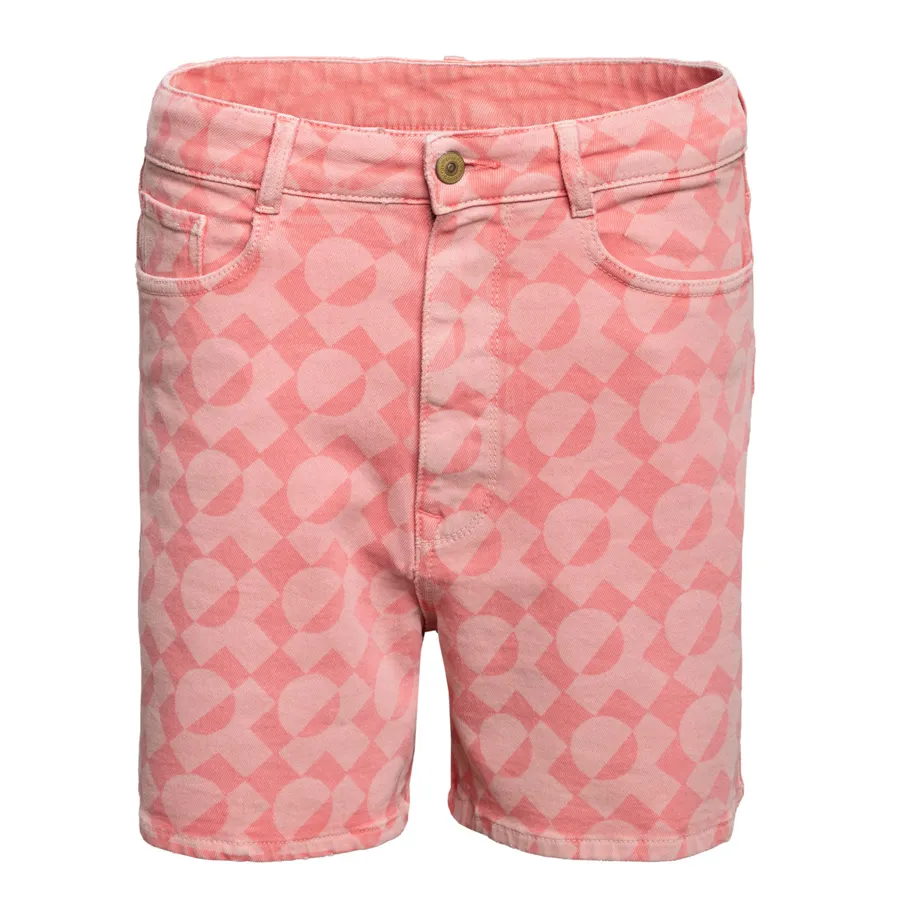 Damen Jeans Shorts BONTJE in Coral aus Baumwolle mit Polyester und Elasthan – mit Stretch