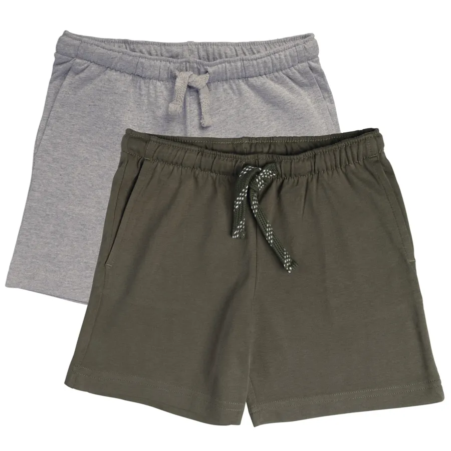 Kinder Jungenshorts, 2er Pack - LIVING CRAFTS