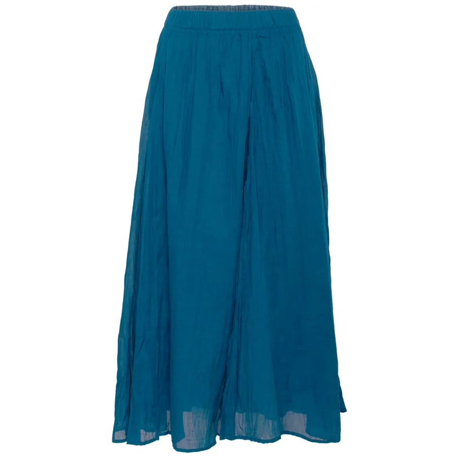 Damen Rock TINKA in Blau aus Baumwolle