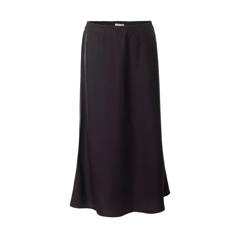 Damen Rock UMESIA in Braun aus Lyocell – mit Stretch
