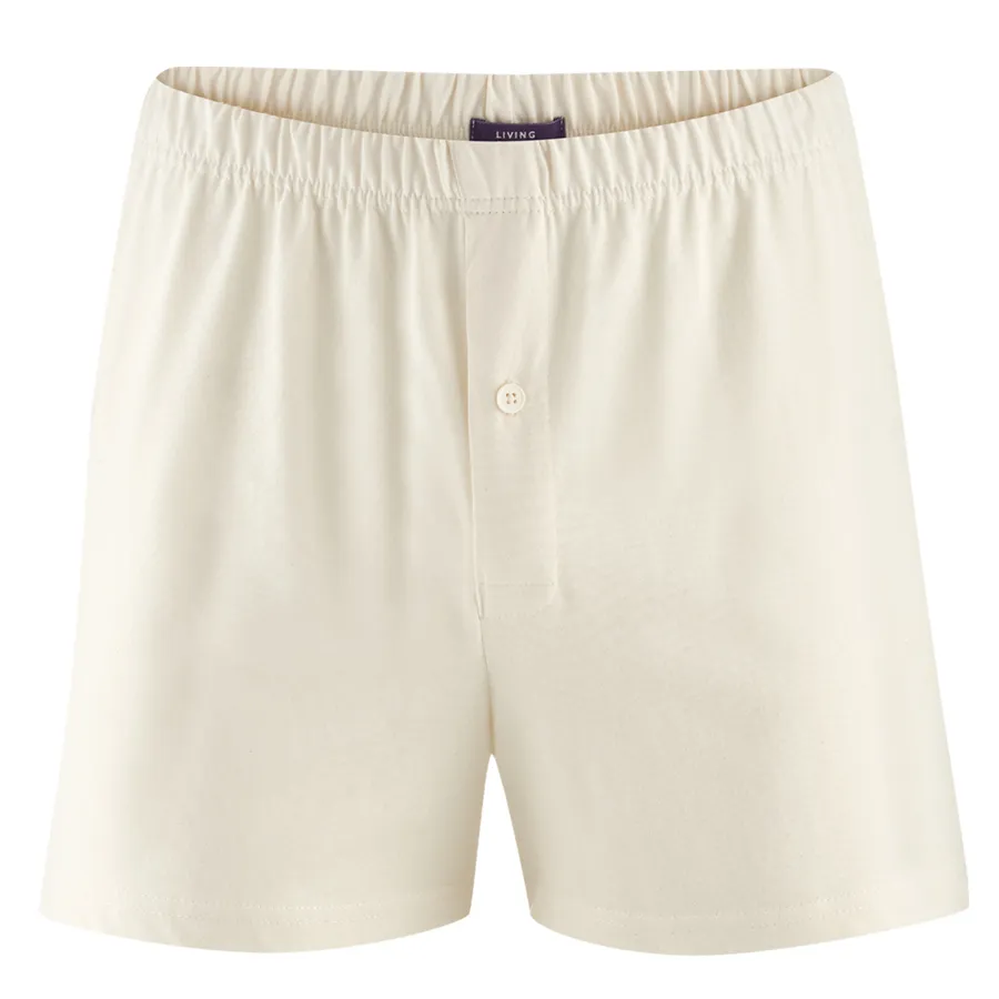 Herren Boxer-Shorts BEN in Beige aus Baumwolle – nahtarm