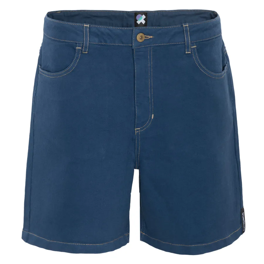 Damen Jeans Shorts FEELIJA in Dark Blue Denim aus Baumwolle mit Polyester und Elasthan – mit Stretch
