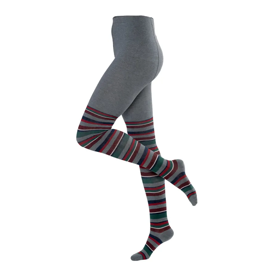 Damen Strumpfhose SELINE in Gemustert aus Baumwolle mit Polyamid und Elasthan – mit Stretch